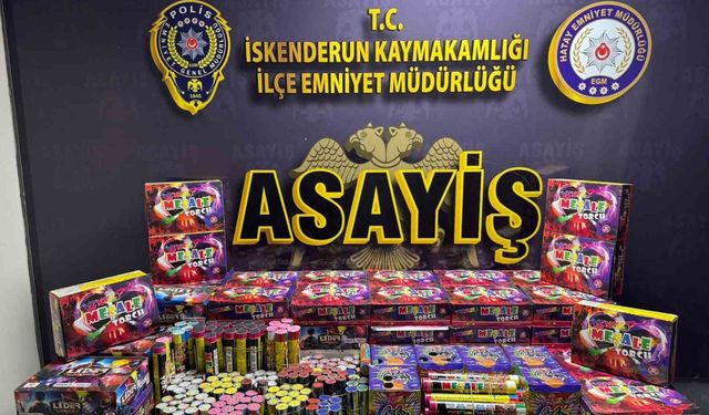 İskenderun'da patlayıcı madde satışı yapan işyerlerine denetim