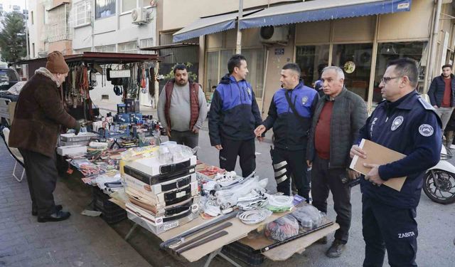 Mersin'de kaldırım işgaline izin verilmiyor