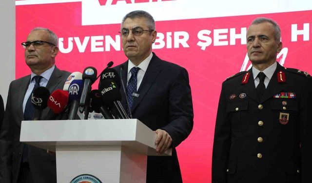 Mersin’de suç oranlarında tarihi düşüş