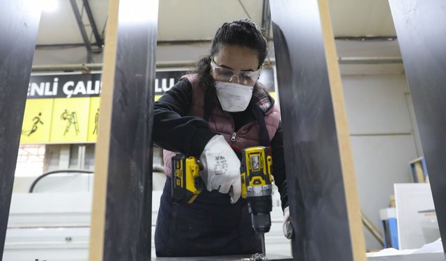 Mersin’in "Kadın Ustaları" Yetişiyor