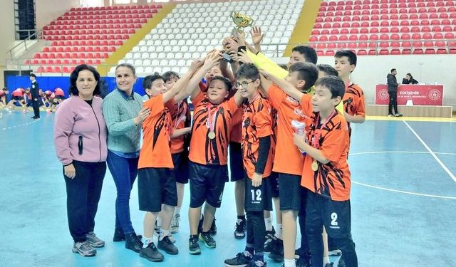 'Hentbol Küçük Erkekler İl Birinciliği' sona erdi