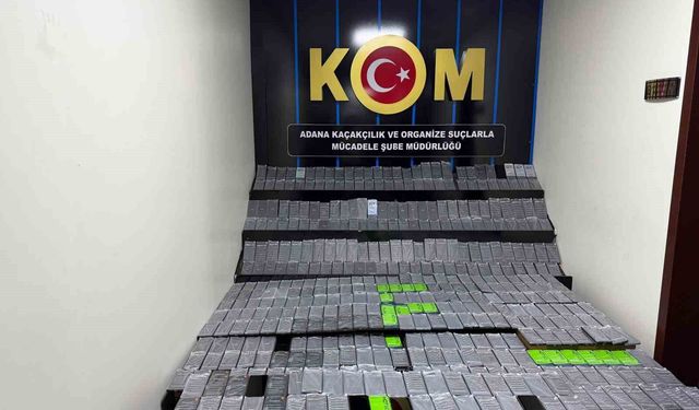 Adana'da Su Kolilerinden Servet Çıktı