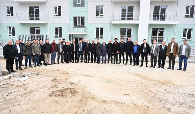 Isparta Belediyesi'nden Sütçüler'de yeni öğrenci yurduna yardım eli