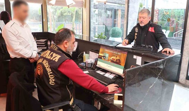 Konaklama tesisleri ve araç kiralama firmalarına yönelik eş zamanlı denetim