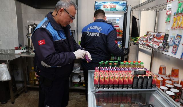 Akdeniz’de Kantin Denetimi: Çocukların Sağlığı Kırmızı Çizgi