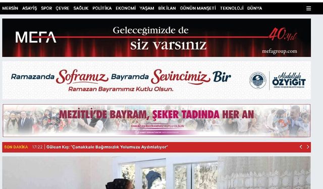 MEZİTLİ BELEDİYESİ RAMAZAN BAYRAMI