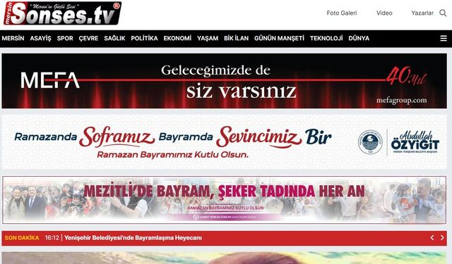 YENİŞEHİR BELEDİYESİ RAMAZAN İLANI