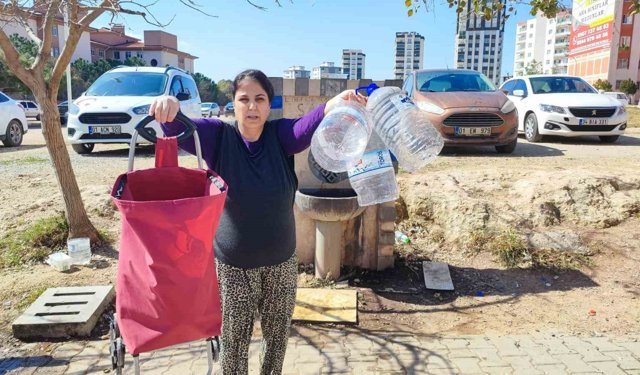 Adana'da 5 gündür su yok: Vatandaş tepki gösterdi
