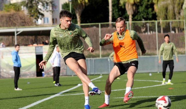 Alanyaspor, Gençlerbirliği maçı hazırlıklarına başladı