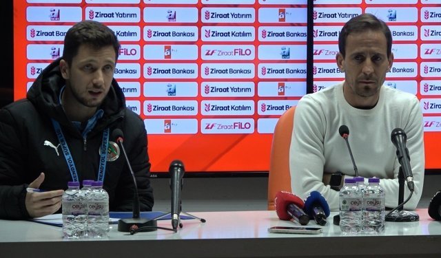 Joao Pereira: 'İlk yarı ve ikinci yarı tamamen geceyle gündüz gibiydi'