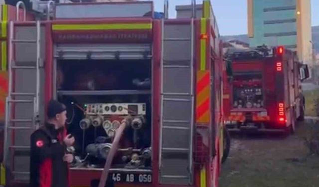 Kahramanmaraş'ta fabrika yangını