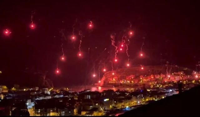 Amasra'da Şampiyonluk Coşkusu: Gece Kızıla Boyandı