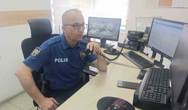 Antalya'da 30 yıllık polis memurundan telsizde arkadaşlarına duygusal veda