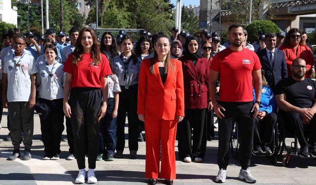 Büyükşehir Belediyesi'nde 19 Mayıs töreni