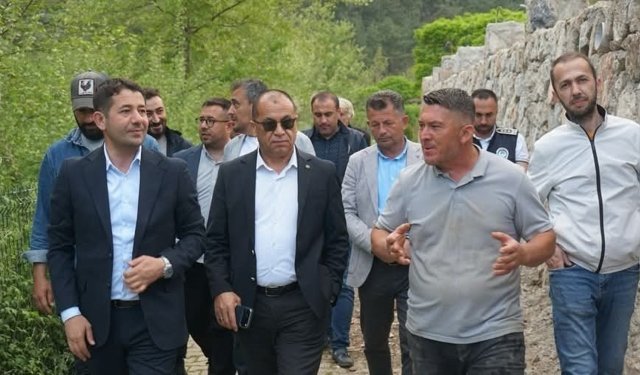 Feke'de Sokak Sağlıklaştırma Projesi yerinde incelendi