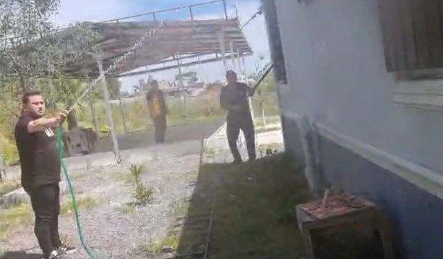 Müstakil evdeki yangını vatandaşlar ve itfaiye söndürdü