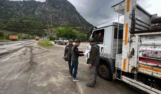 Ormanın korunması için mobil kontrol başlatıldı