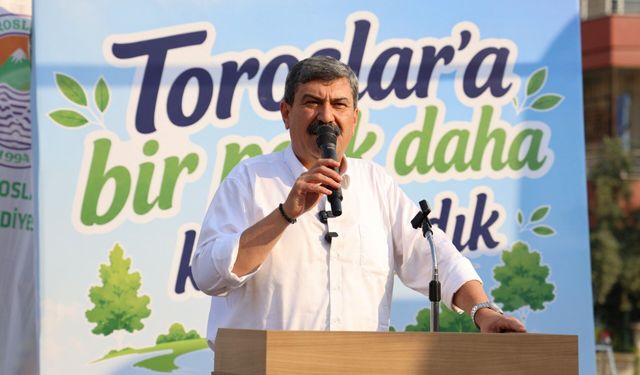 Toroslar'da Şehit Mehmet Emre Teke Parkı Açıldı