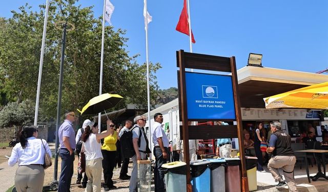Kırgızistan Heyeti Antalya'da Mavi Bayrak İncelemesinde