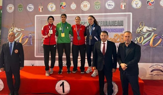 Tuğba Çürük Akdeniz Şampiyonası'nda Tarih Yazdı