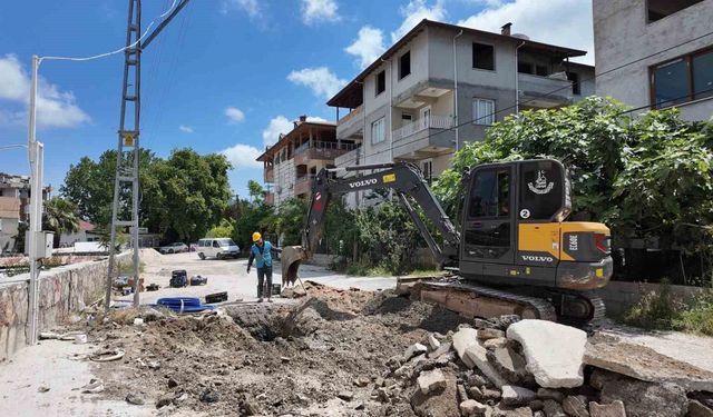 Defne'de içme suyu altyapısı güçleniyor