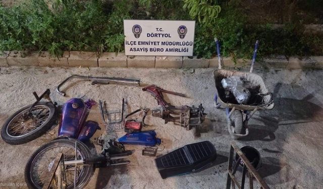 Dörtyol'da hırsızlık olaylarının şüphelileri yakalandı