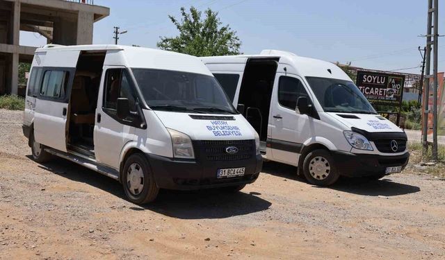 Hassa'da 25 mahalle toplu ulaşıma kavuştu