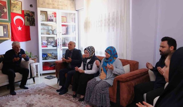 HBB'den şehit yakınlarına babalar günü ziyareti
