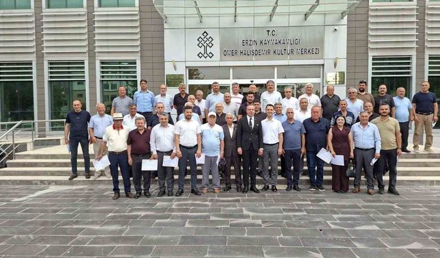 Kaymakam Özaydın, Erzin'e veda etti