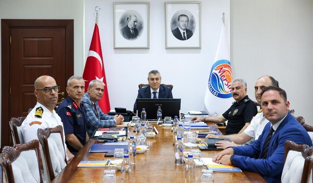 Mersin'de Haftalık Asayiş Raporu Açıklandı
