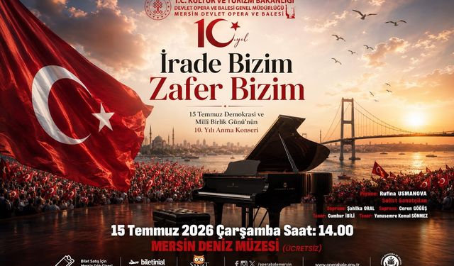 Mersin'de 15 Temmuz'un 10. Yılına Özel Anlamlı Buluşma
