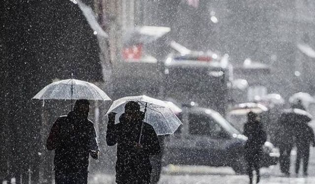 Meteoroloji'den Hafta Sonu İçin Sağanak Uyarısı