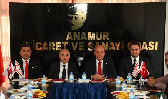 Ersin Tatar'ın Anamur Ziyareti Yeni Bir Dönemin Kapısını Araladı