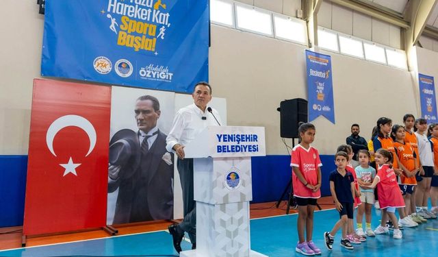 Yenişehir'de Yaz Spor Okulları Kapılarını Açtı