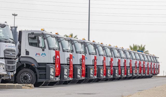 Mersin Büyükşehir ve MESKİ'den 439 Milyon TL'lik Dev Filo
