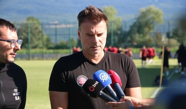 Aleksandar Stanojevic: "Tek hedefimiz var, üst lige çıkmak"