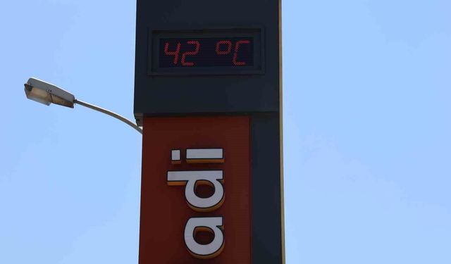 Adana'da termometreler 42 dereceyi gösterdi