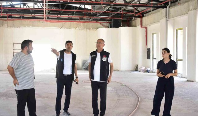 Başkan Yapar, Antakya'daki yatırımları inceledi