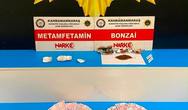 Kahramanmaraş'ta narkotik operasyonu: 9 şüpheli tutuklandı