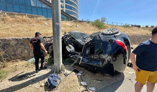 Kahramanmaraş'ta trafik kazası: 2 ağır yaralı