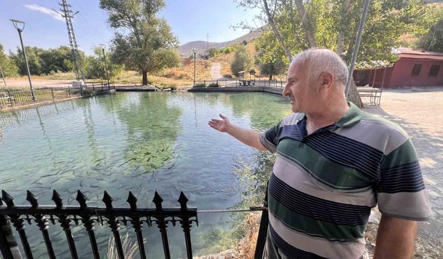 Kahramanmaraş'taki Balıklı Göl, berrak suyu ve balıklarıyla ziyaretçilerini ağırlıyor