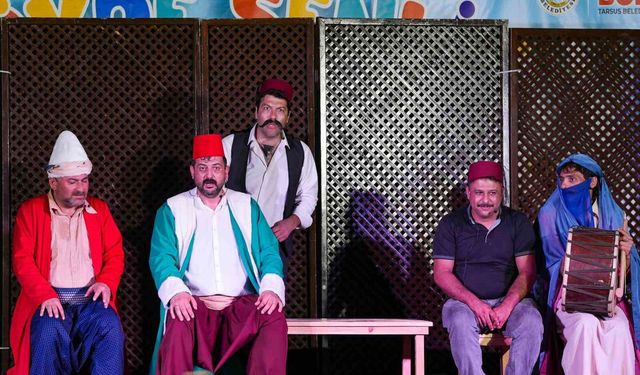 Tarsus'ta çocuklar köy şenliğinde buluştu