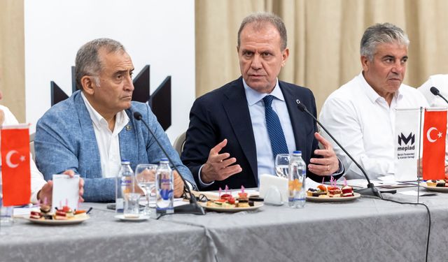 Başkan Seçer MEPİAD üyeleriyle Mersin'in geleceğini konuştu