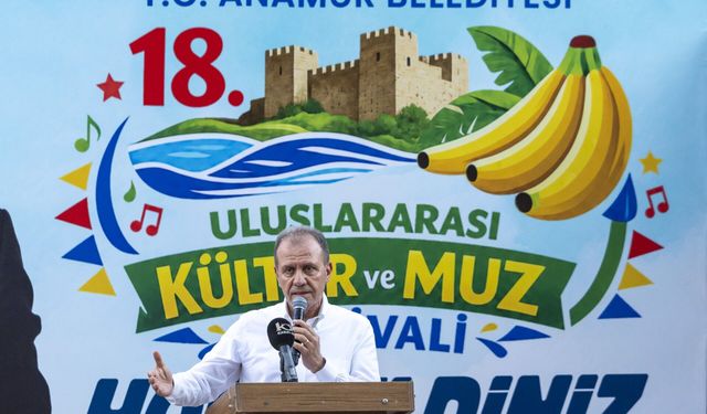 Anamur Muz Festivali coşkuyla başladı