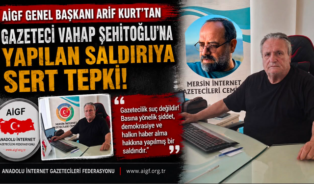 AİGF Genel Başkanı Arif Kurt'tan Vahap Şehitoğlu'na destek