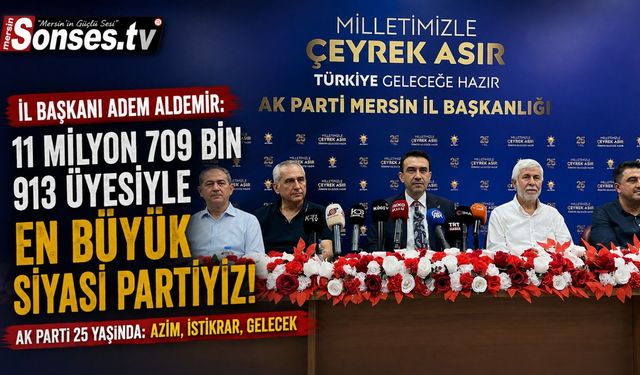 Başkan Aldemir: 'Türkiye için çalışmayı sürdüreceğiz'