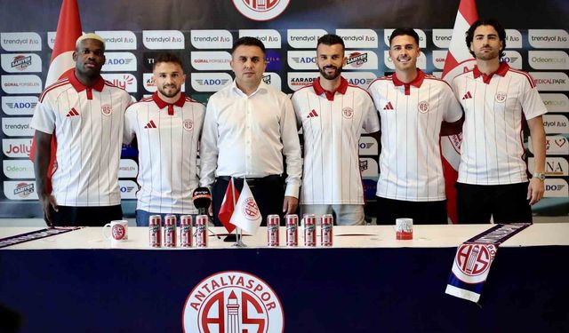 Antalyaspor transfer yasağını kaldırdı, 5 futbolcuyla sözleşme imzaladı