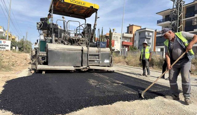 ASAT'tan Aksu'da eş zamanlı altyapı ve asfalt çalışması