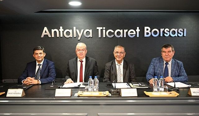 ATB Başkanı Çandır: ''Antalya ihracatı Türkiye ortalamasının 10 puan üzerinde büyüdü''