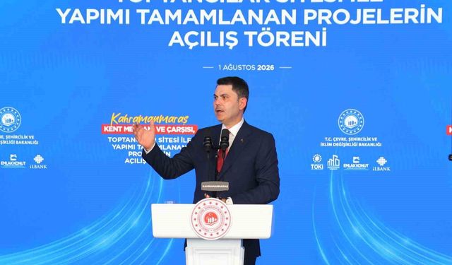 Bakan Kurum: 'Her yetişemezsiniz iddiasına, yeni bir anahtar teslimiyle cevap verdik'